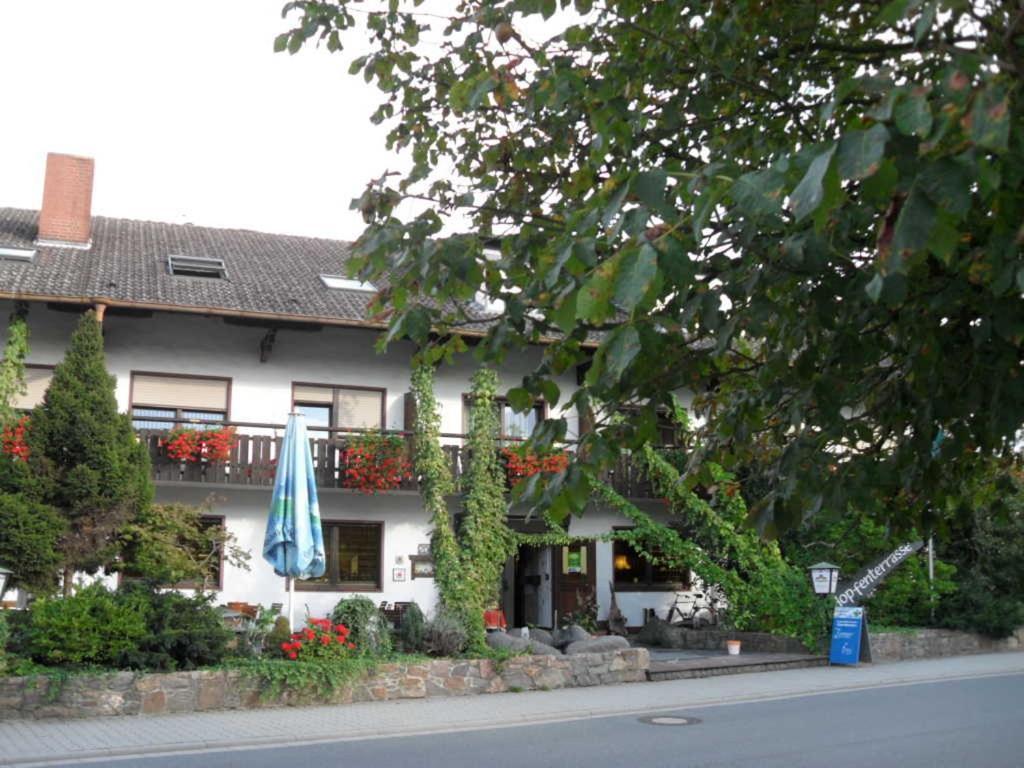 Landgasthof Brunnenwirt Zum Meenzer Fischbachtal Exterior foto
